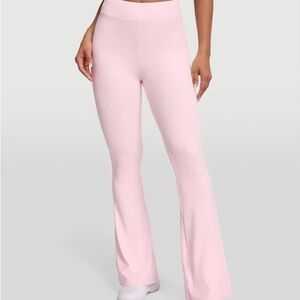 Light Pink Flared Leggings